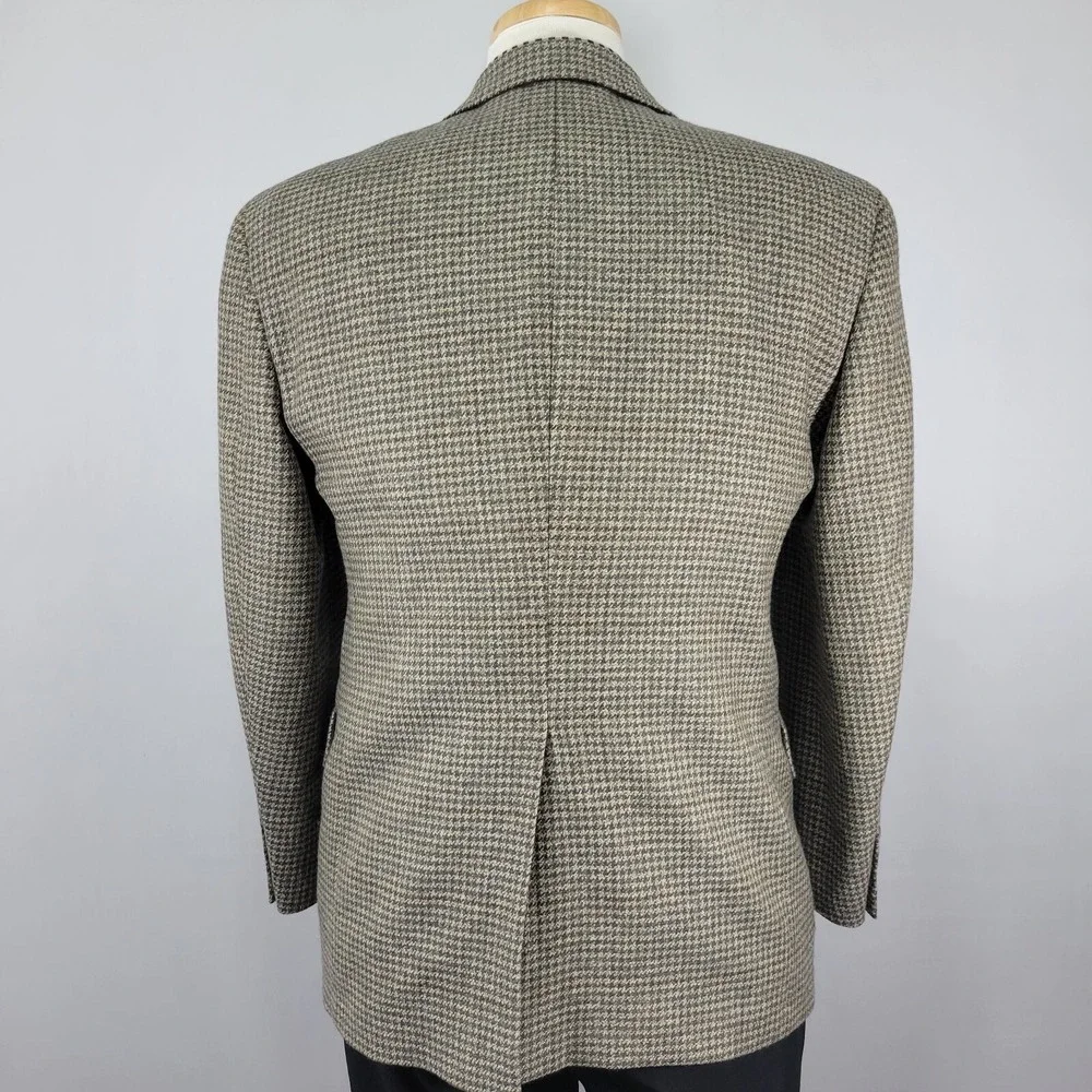 Hart Schaffner Marx Men's Tweed Sport Coat‎ Blazer Two Button Soft Tailored 40S